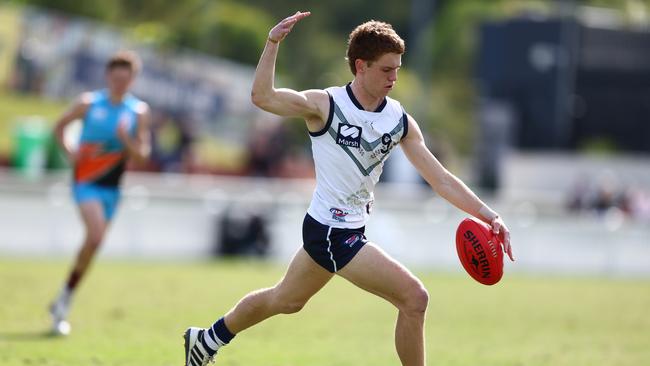 Joe Berry had a major influence up forward. Picture: Chris Hyde/AFL Photos/via Getty Images