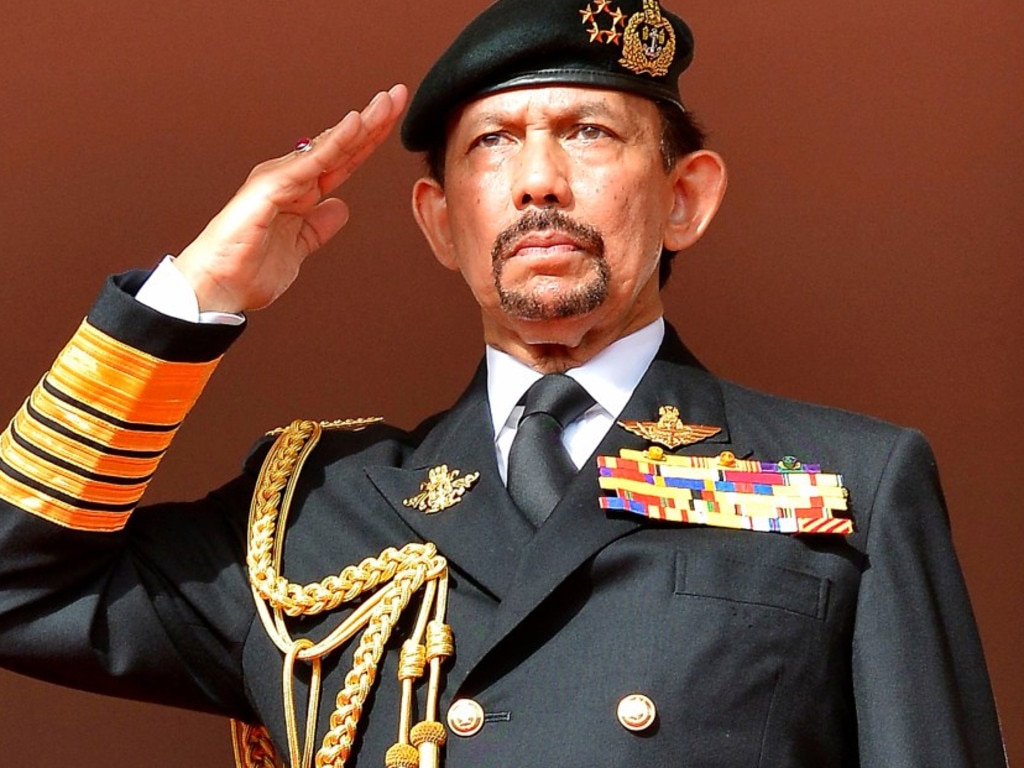 Brunei's Sultan Hassanal Bolkiah is absolute ruler in the tiny oil-rich nation. Picture: Reuters/Ahim Rani 