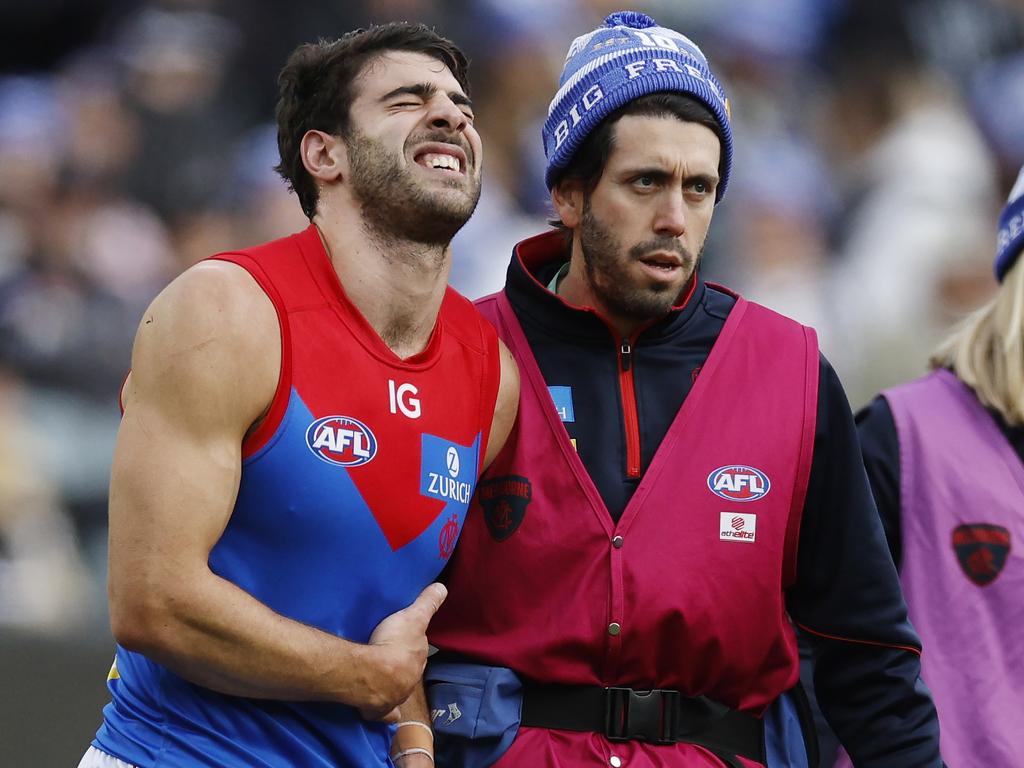 The training camp should help Petracca work his way back to full fitness. Picture: Michael Klein