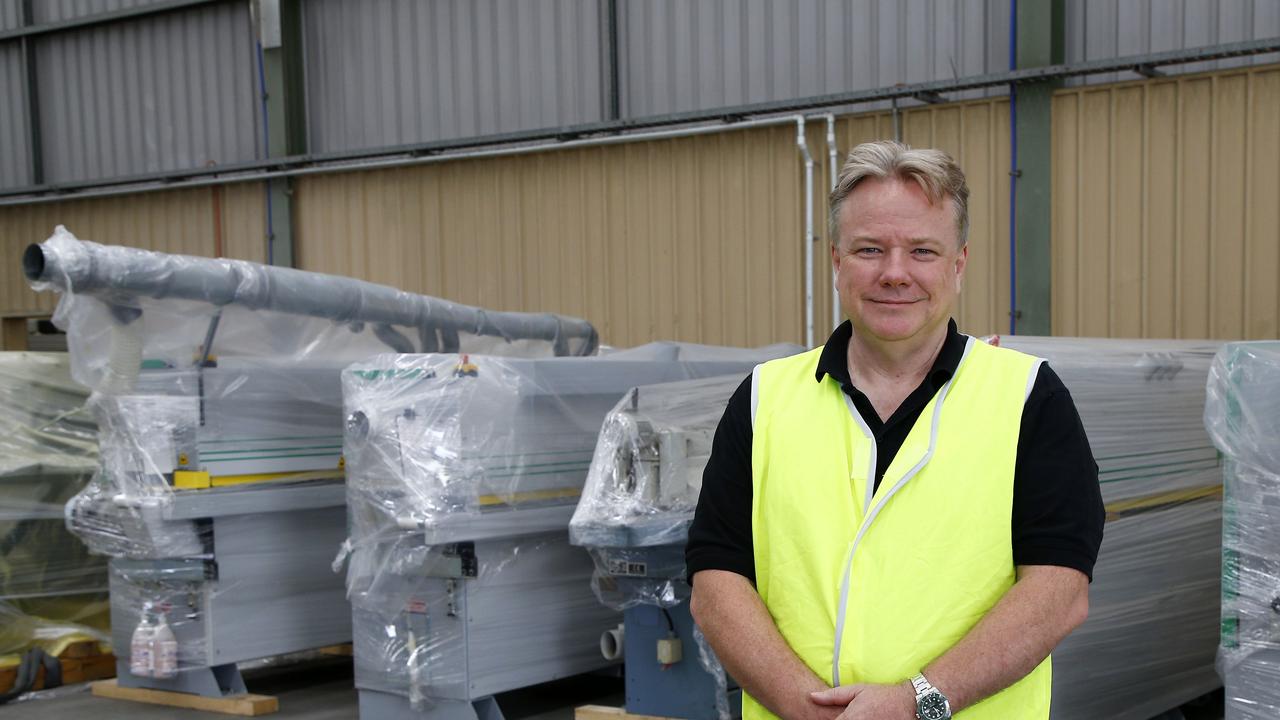 Wood Tech managing director Ron Smyth moving into the Rogers Industries site at Hemmant which will be company's new headquarters.