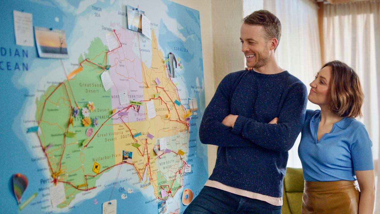 Hamish Blake &amp; Zoë Foster Blake feature for Tourism Australia’s new campaign.