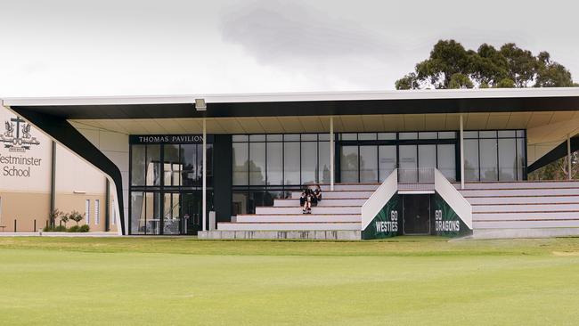 The new Thomas Sports Pavilion.