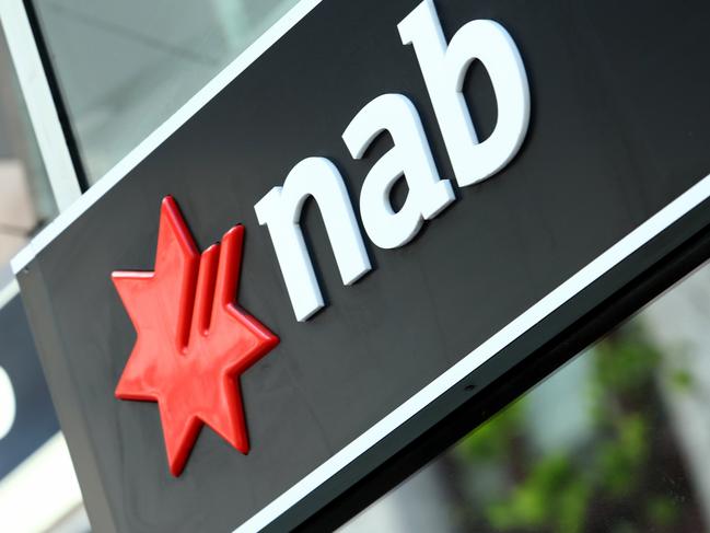 14/11/2018: Generic picture of National Australia Bank (nab) branch and logo. Hollie Adams/The Australian