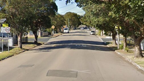 The man was charged over three separate arson incidents at a home on Metcalfe St, Wallsend on June 24, July 18 and 30. Google street view.