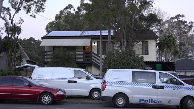 Police are investigating a murder-suicide after two bodies were found inside a Central Coast home on Tuesday afternoon. Picture: TVN