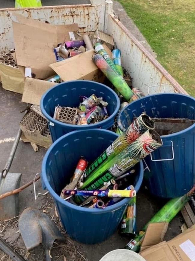 You need a licence to handle and display fireworks in NSW. Picture: Facebook