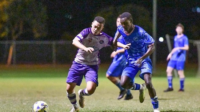 Action from a match between Southside Comets and Stratford Dolphins. Picture: Real Action &amp; Wildlife/Southside Comets Football Club