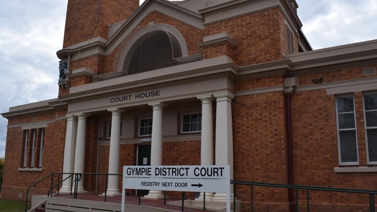 Footage played in Gympie District Court showed Jayden Alan Brehm laughing and encouraging a teenage co-offender to throw a jerry can of fuel into a LandCruiser they were trying to torch in bushland.