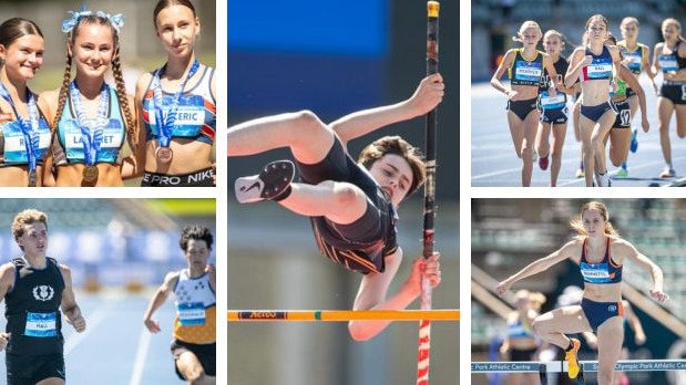 There was great action - and photos - at the NSW athletics.