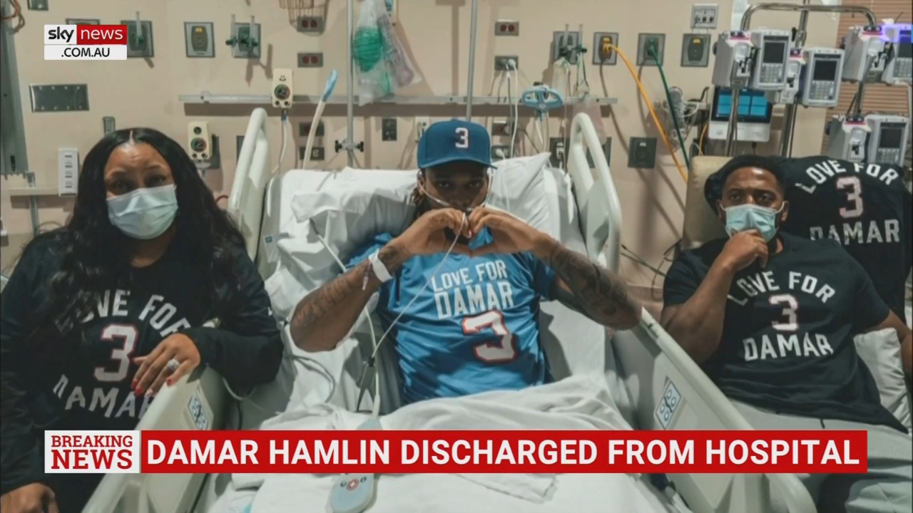 Damar Hamlin discharged after spending more than a week