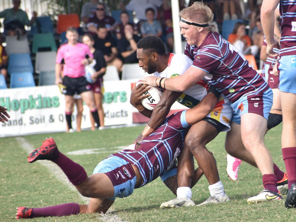 Round 2 of the Hostplus Cup, CQ Capras versus PNG Hunters, Rockhampton’s Browne Park, March 26, 2022.