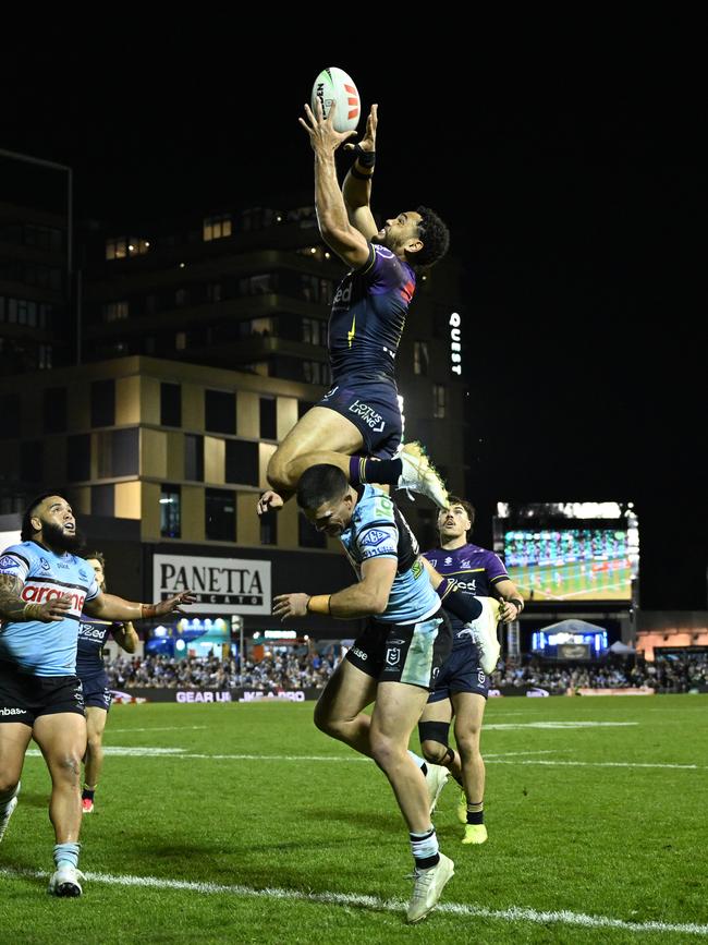 Xavier Coates is one of the deadliest players in the air. Picture: NRL