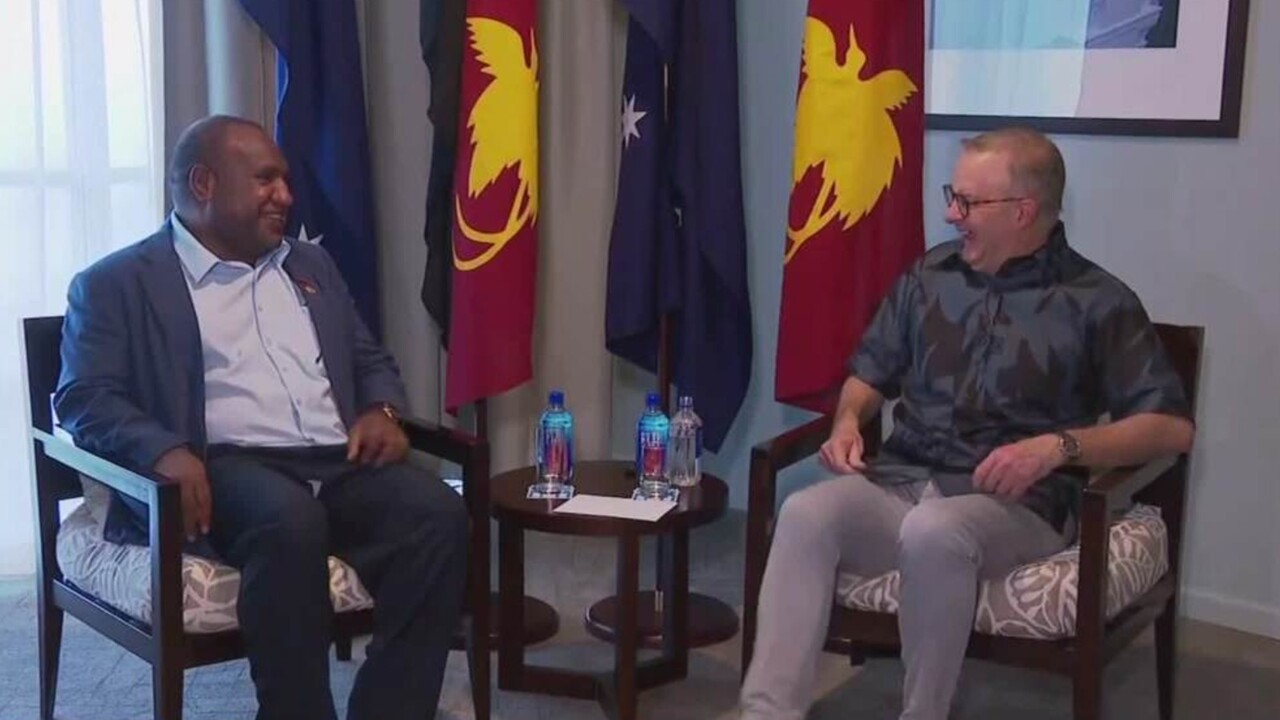 Albanese meets Papua New Guinea’s PM