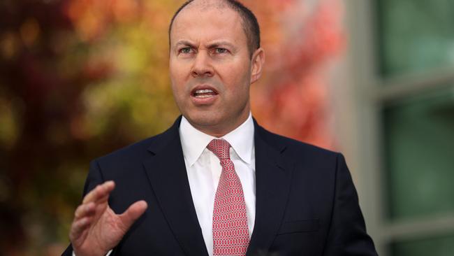 Treasurer Josh Frydenberg will deliver the federal budget on Tuesday. Picture: Gary Ramage