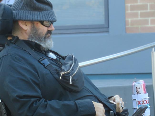 Paul Anthony Collie, of Lake Munmorah, arriving at Wyong Local Court where he pleaded guilty to manslaughter and high range drink-driving following a fatal crash at Doyalson on Halloween 2022. Picture: NewsLocal