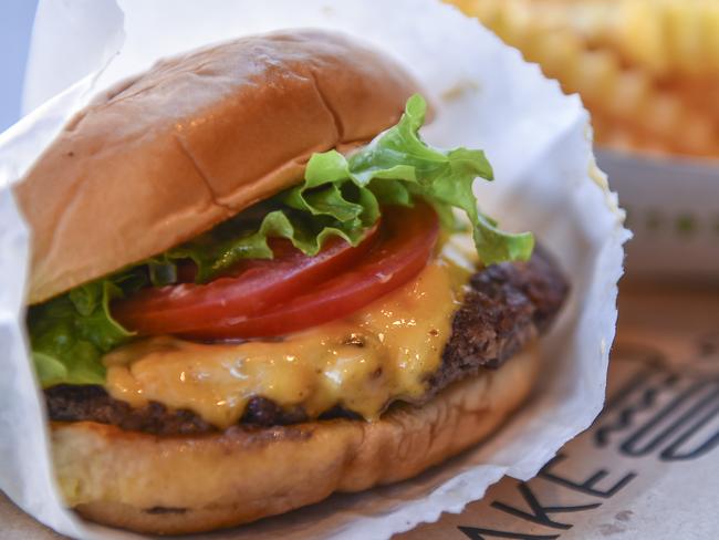 WASHINGTON, DC - JANUARY 28 : Shown is the ShackBurger and fries at the Shake Shack on January 28, 2015 in Washington, D.C. The burger chain is expecting its IPO later this week. (Photo by Ricky Carioti/The Washington Post via Getty Images)