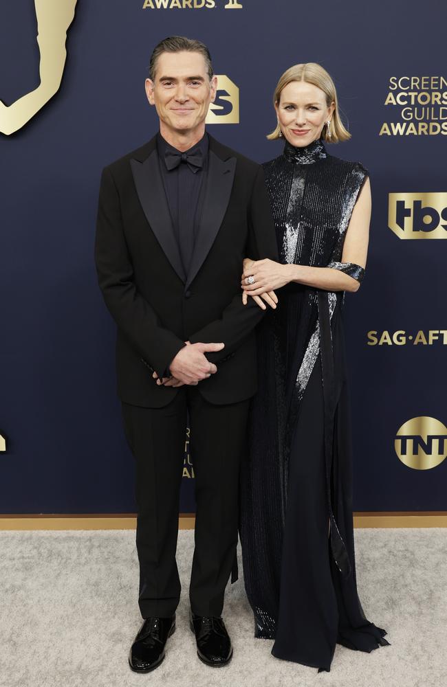 It’s their first red carpet together, but these two have been quietly dating since 2017. Picture: Frazer Harrison/Getty Images/AFP