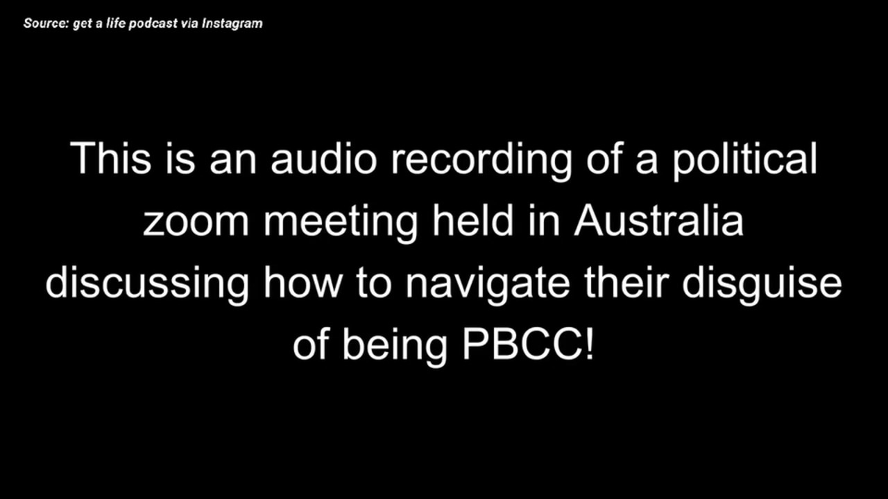 Leaked Zoom call of the Plymouth Brethren Christian Church