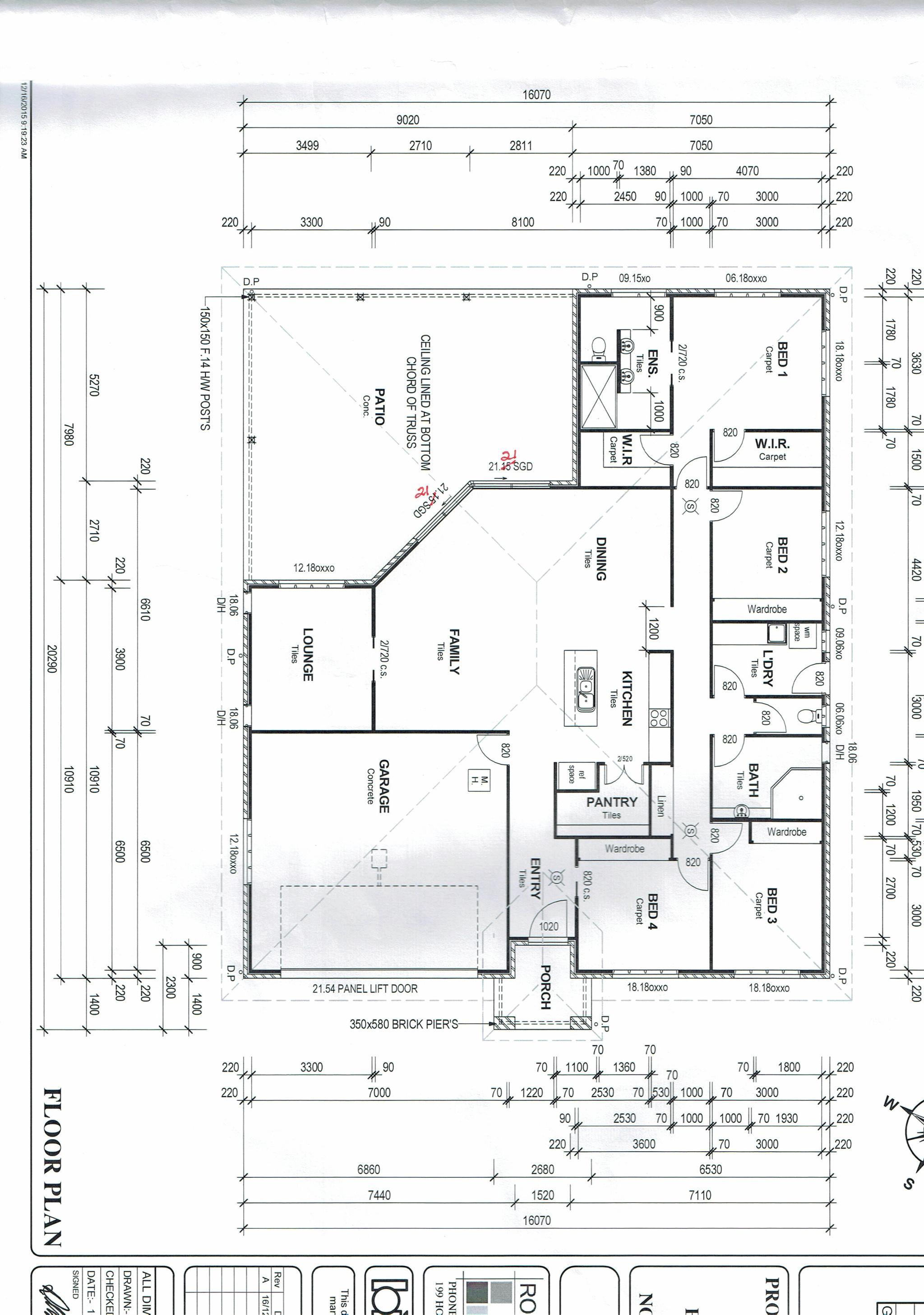 Floor plan. Picture: Contributed