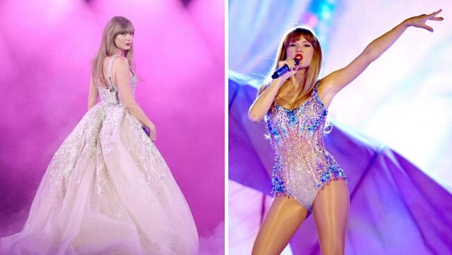 The mum joked Swift would have blood on her hands if she didn’t announce more Aussie shows. Picture: Kevin Mazur/TAS23/Getty Images for TAS Rights Management