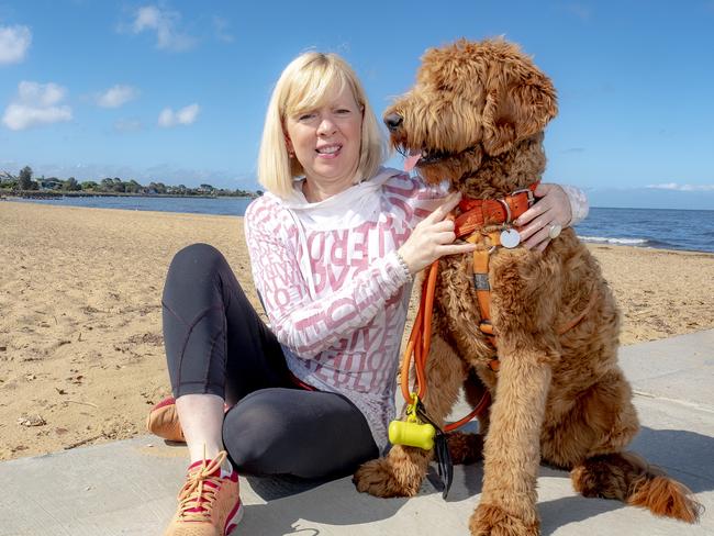 Susan Taylor has got 700 signatures on her petition for a dog/human timeshare arrangement on Port Phillip beaches. 