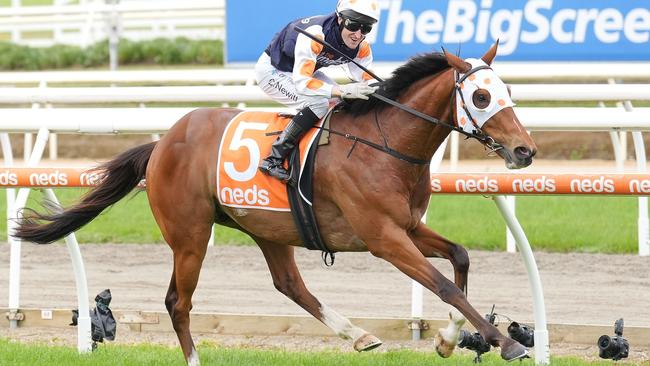 Keats will run in either Saturday’s Cranbourne Cup or Sunday’s Kilmore Cup. Picture: Racing Photos via Getty Images.