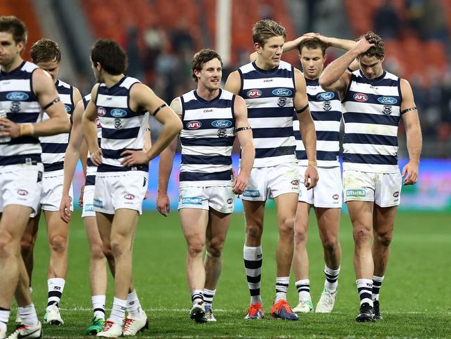 Geelong could be facing a club loss if Gillon McLachlan choses to tempt a valuable Cats official into a promotion.