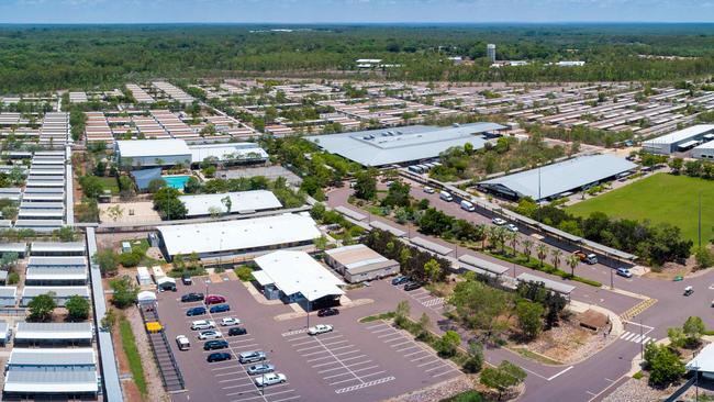 The Howard Springs former workers village which has been used as a quarantine facility since the first flight from Wuhan on February 9, 2020. PICTURE: CHE CHORLEY