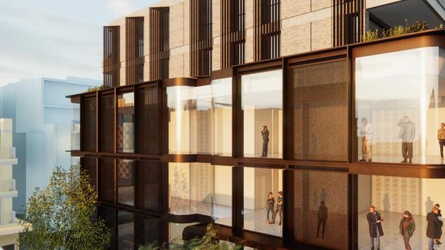 Artists impressions of plans lodged for 3 Knox St. Picture: Bureau SRH.