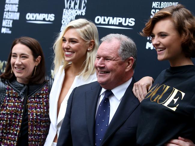 Lord Mayor Robert Doyle was all smiles as he dropped a major hint for American Vogue editor Anna Wintour.