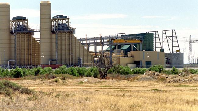 Pelican Point power station at Outer Harbor, in Adelaide.