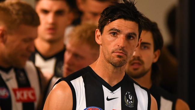 Scott Pendlebury will play his 350th game this weekend. Picture: Albert Perez/Getty Images