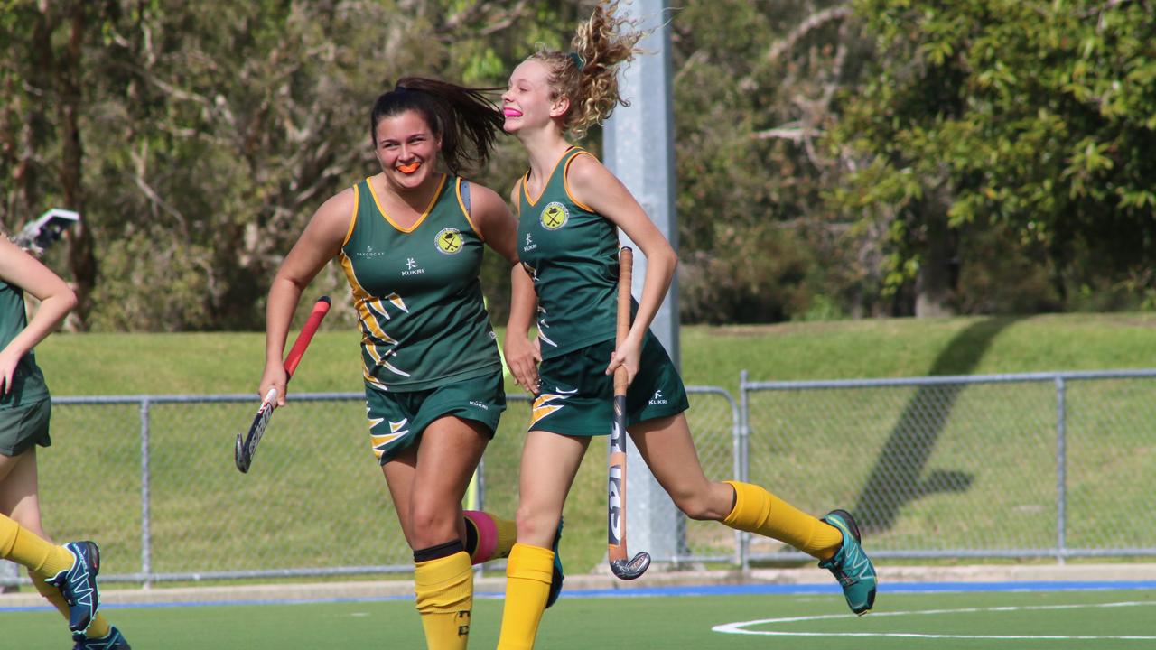 Maroochydore Swans players Caitlyn Ross and Grace Dixon. Picture: Tom Threadingham