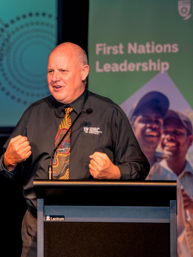 CDU Vice-Chancellor Scott Bowman welcomed attendees to the conference. Picture: Contributed