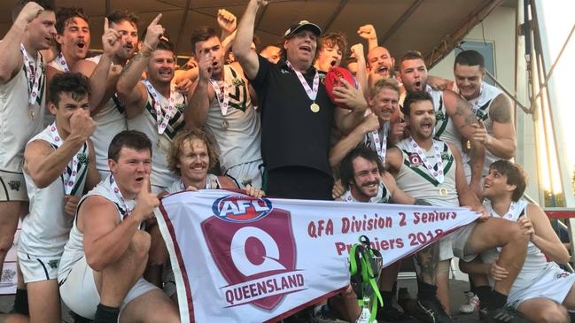 Park Ridge Pirates win the 2018 premiership.