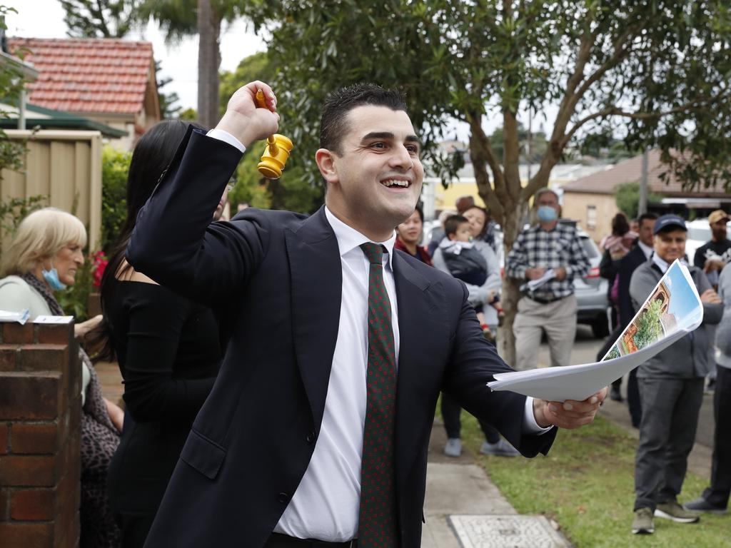 Ray White auctioneer Alex Pattaro. Picture: David Swift.