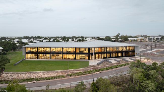 The Larrakeyah Shared User Facility also received two awards for best commercial and steel-based builds. Picture: Supplied