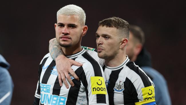 Newcastle United will have to wait a little longer for a shot at silverware. (Photo by ADRIAN DENNIS / AFP)