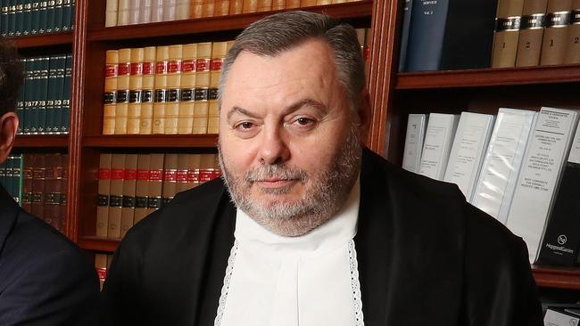 Stuart Wood has received about half a dozen written complaints from Victorian barristers claiming personal offence. Picture: Liam Kidston