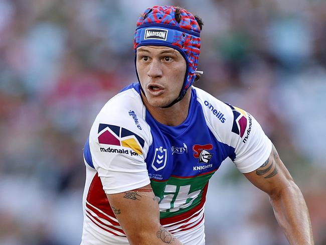 Newcastle's Kalyn Ponga during the NRL Elimination Final match between the South Sydney Rabbitohs and Newcastle Knights at ANZ Stadium. Picture. Phil Hillyard