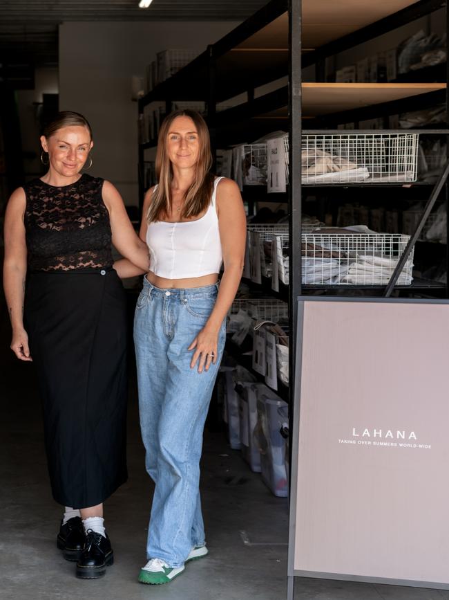 Lahana Swim + Active co-founders Kunti and Ramana Benson