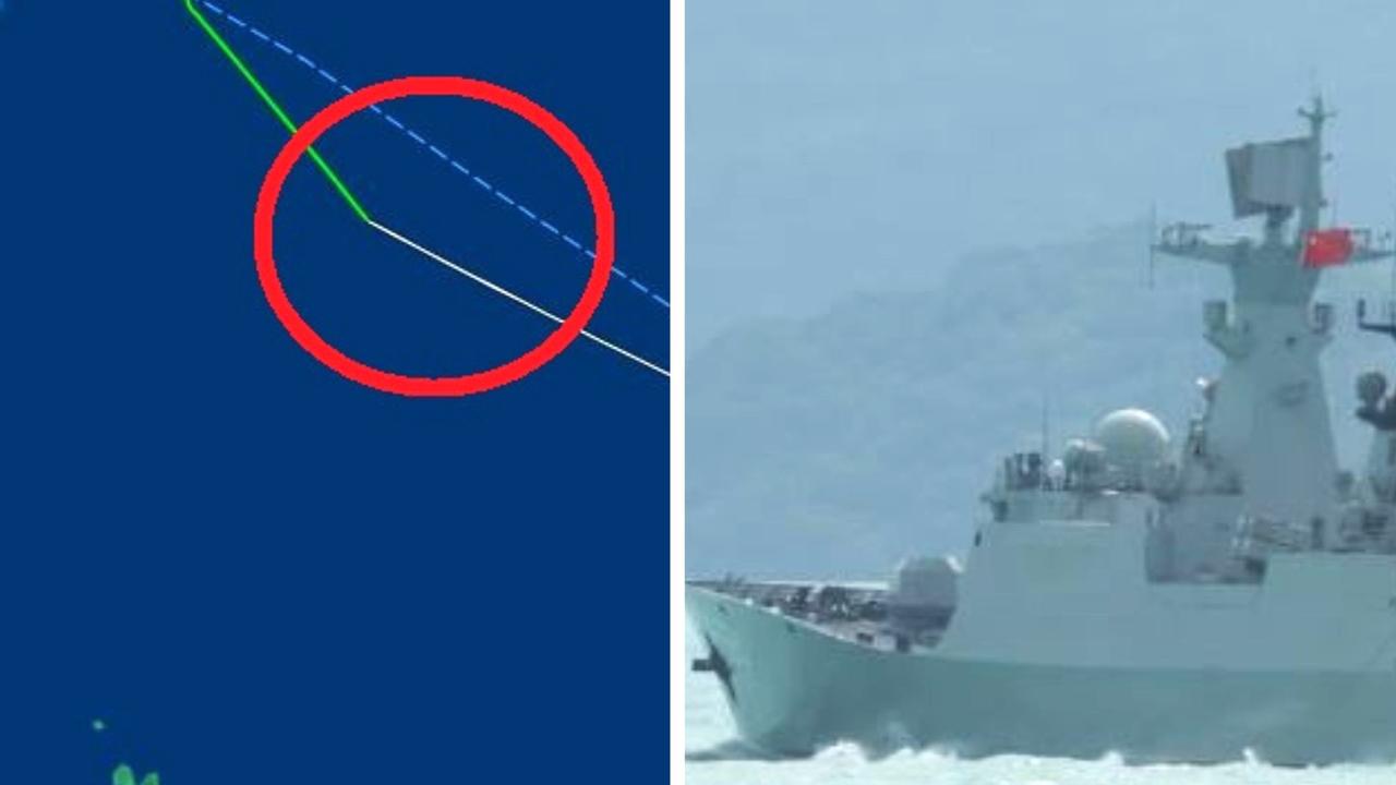 Major update on Chinese warships live fire