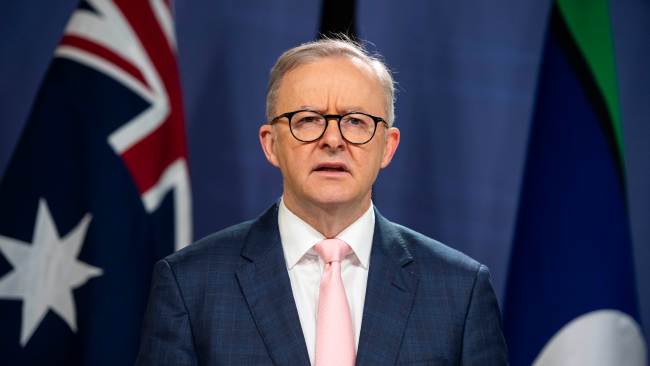 Prime Minister Anthony Albanese wants China to lift sanctions on Australian industries before he will consider mending Canberra's relationship with Beijing. Picture:  NewsWire / Monique Harmer