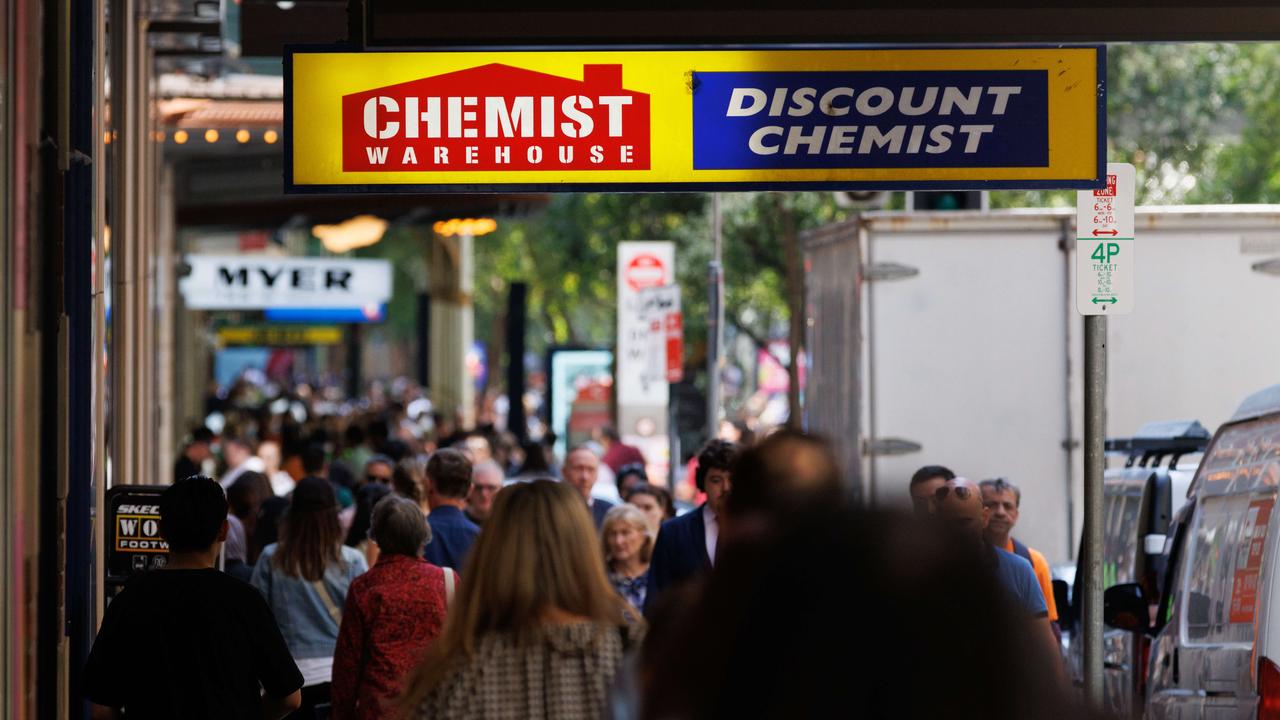 Sigma Healthcare shares soared on the Chemist Warehouse reverse takeover. Picture: NewsWire / Max Mason-Hubers