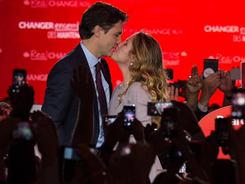 Canadian Prime Minister Justin Trudeau and his wife Sophie shared this week they were divorcing after 18 years of marriage. Picture: Nicholas Kamm/AFP