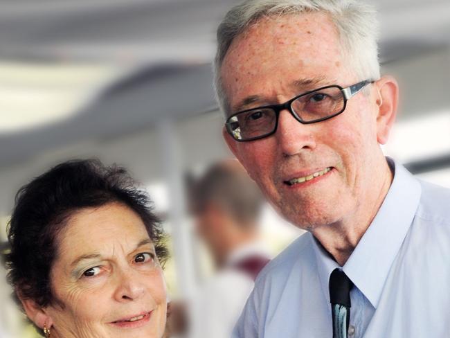 Graham and Diana Reid, a married couple who were tragically found dead in their Sutherland home in August 2019. Their son David Reid has been charged with their murders. Picture: Supplied (Jannali Anglican Church)