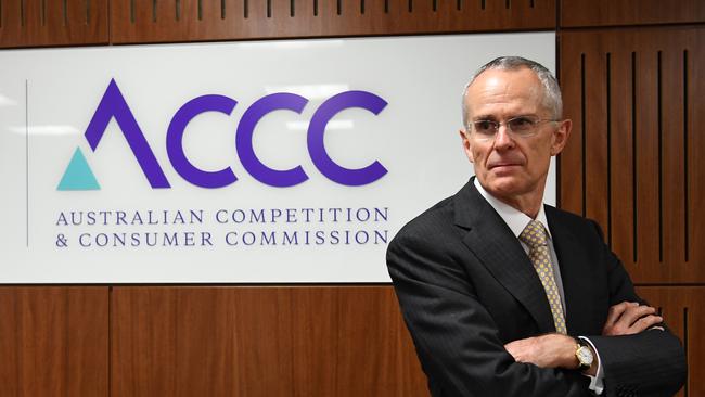 ACCC chairman Rod Sims. Picture: AAP