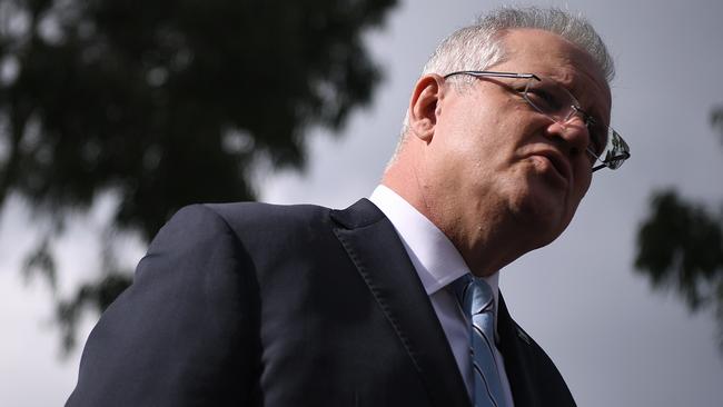 Scott Morrison will announce a $1.35bn boost to cyber defences across the next decade on Tuesday. Picture: AAP