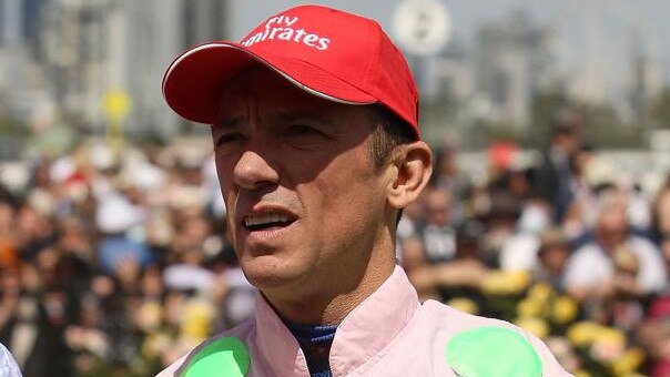 Frankie Dettori has paid tribute to Chris Caserta for the one-year anniversary of the young Queensland jockey’s tragic death. Picture: Getty Images.