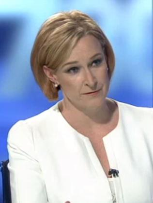 Leigh Sales. Picture: 7:30